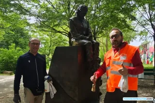 Homenaje a Senna en Imola