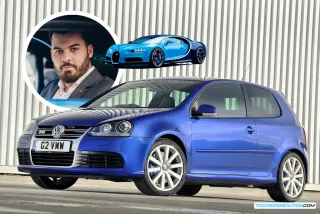 El Volkswagen Golf R32 de Mate Rimac