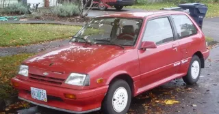 Chevy Sprint Turbo 1987