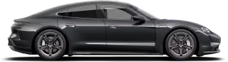 Vehículo Porsche Taycan De Color Negro