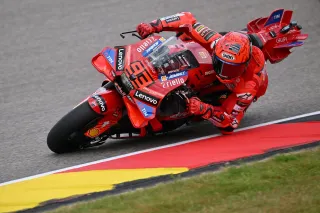 Marc Márquez en Sachsenring