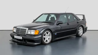 Mercedes 190E EVO II Color Negro Bonito a La Vista