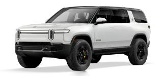 Rivian R1S Vehículo Blanco