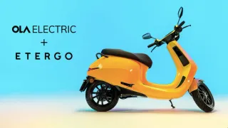 Ola Electric Moto Amarillo