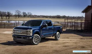 Vehículo Ford Azul