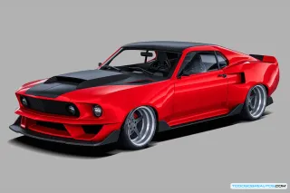 Scorched Mustang 69