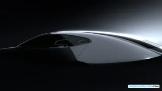 Vehículo negro Mazda