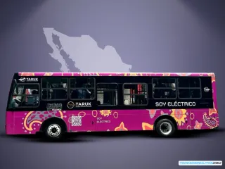 El Primer Autobús Eléctrico 100% Taruk