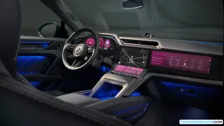 Porsche Cayenne Electric interior