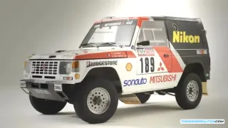 Mitsubishi restaura el Montero Dakar 1985