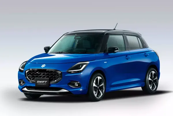 Suzuki Swift Concept 2023 Azul