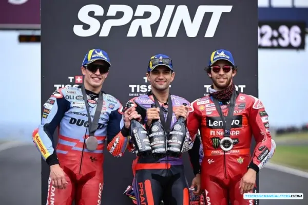 Dominio español en el Gran Premio de Australia de MotoGP: Martín gana la sprint y Aldeguer y Ortolá conquistan la pole en Moto2 y Moto3