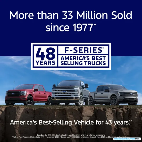 Ford F-Series: 48 Años Reinando como la Camioneta Más Vendida en EE.UU. - Innovaciones y Especificaciones 2025