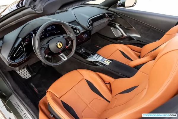 Ferrari 12Cilindri 2025: Descubre las Fotos Exclusivas de su Interior de Lujo
