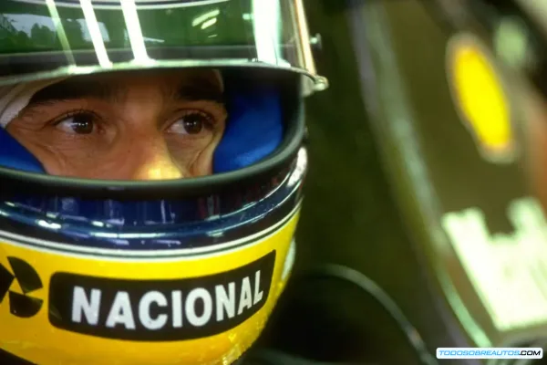 Subasta Millonaria: El Casco de Ayrton Senna Usado en el Gran Premio de Bélgica 1992