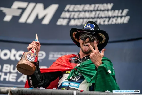 Fabio Di Giannantonio Logra Podio Agónico en Austin: Desafíos Físicos y Victoria para VR46 en MotoGP 2025