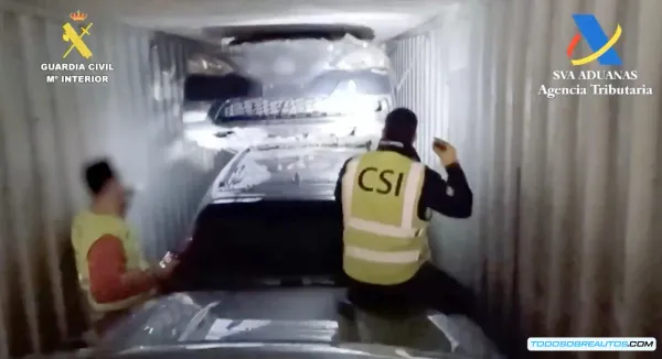 ¡Golpe al robo de autos! Guardia Civil recupera lujosos vehículos robados en Valencia - Noticias Automotrices