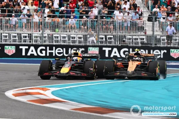 Lando Norris y su Dardo a Verstappen Tras el GP de Miami F1: ¿Choque o Imposible Adelantar?