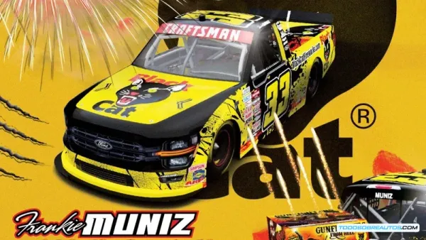 Frankie Muniz en NASCAR: Impacto del Patrocinio Black Cat Fireworks