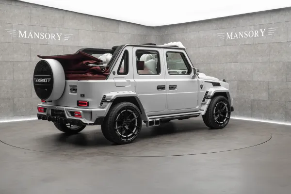 Mansory Clase G Cabrio 'Art Piece': Cuando el Lujo Extremo se Encuentra con el Arte Urbano