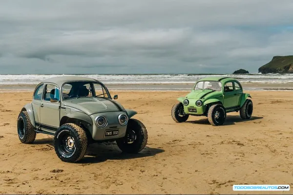 Twisted TBug: El Icónico VW Escarabajo Renace Como un Exclusivo Buggy Baja de Lujo