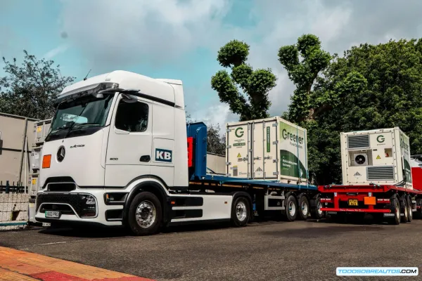 eActros 600: El Gigante Eléctrico de Mercedes que Impulsa la Logística Sostenible