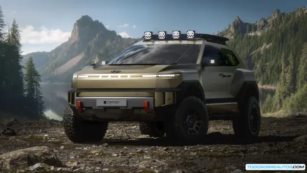 Hyundai Crater Concept: ¿La respuesta de Hyundai al 4x4 más extremo?