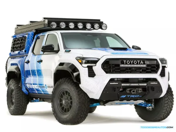 Toyota Tacoma H2 Overlander: Hidrógeno, 547 CV y Agua Reciclable para la A Aventura Definitiva