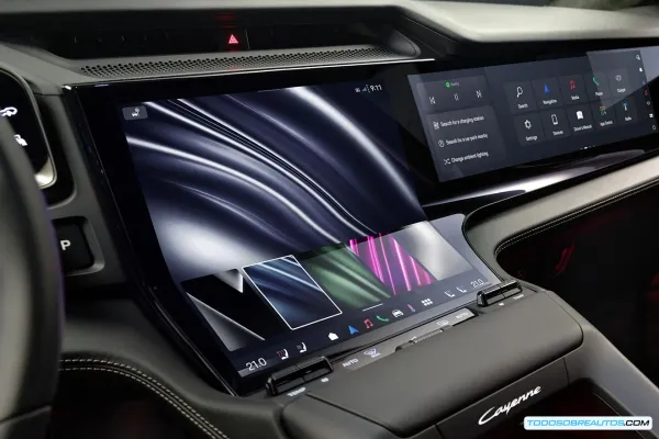 Porsche Cayenne Electric 2026: La Revolución Interior de la Pantalla Flow Screen