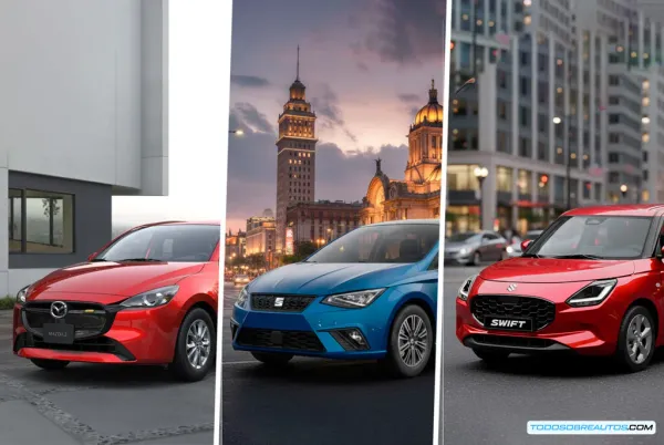 Suzuki Swift vs SEAT Ibiza vs Mazda 2: Análisis comparativo de versiones base en México