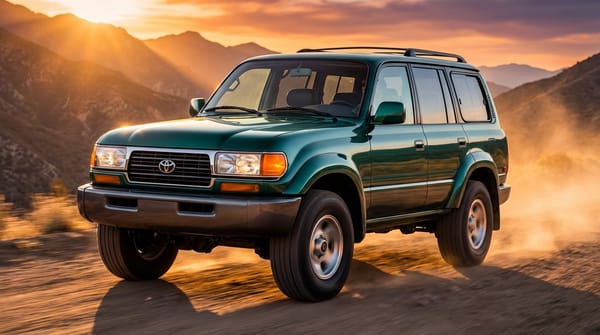 El Toyota Land Cruiser de los 90: ¿Un icono de lujo o un fiasco de la época? 🧐