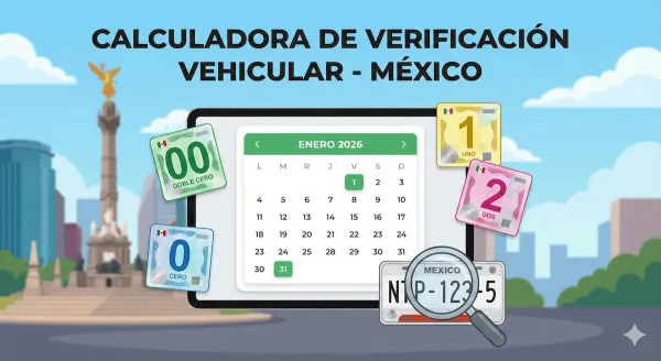 Verificación Vehicular 2026: Calendario y Calculadora de Multas